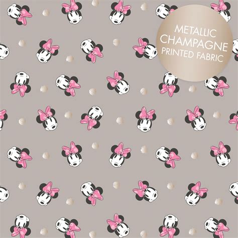 minnie mouse metallic fabric|minnie mouse quilt fabric.